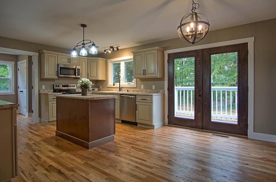 Custom kitchen finish and cabinetry