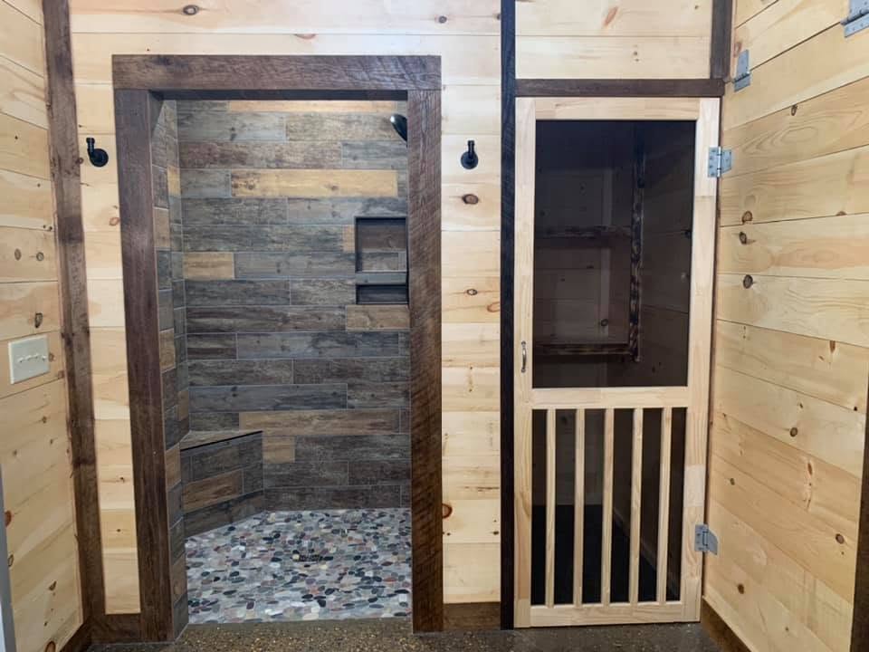 Custom tile shower and bathroom renovation
